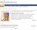 Der Zertifikateberater relauncht seine Website