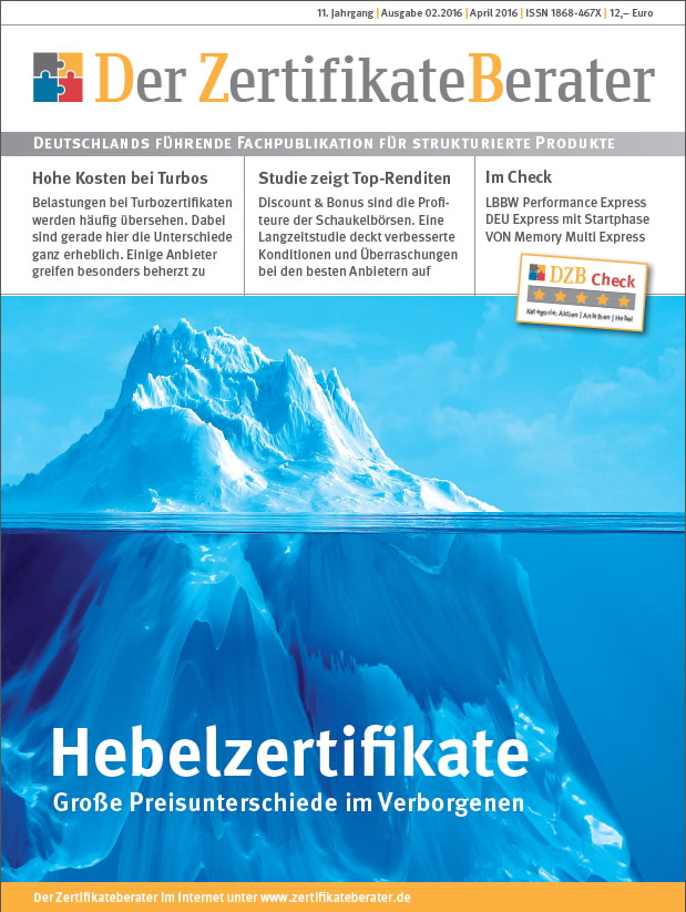 Der Zertifikateberater - Die Ausgabe 16-02