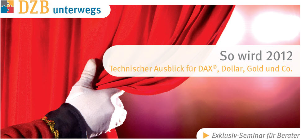 So wird 2012 - Technischer Ausblick für DAX®, Dollar, Gold und Co.